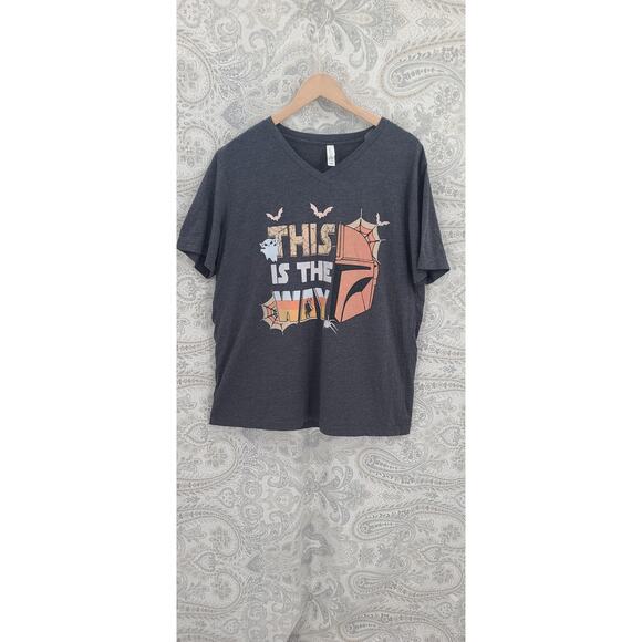 Disney Mandalorian "This is the way" Halloween shirt size xl Women's - Picture 2 of 8